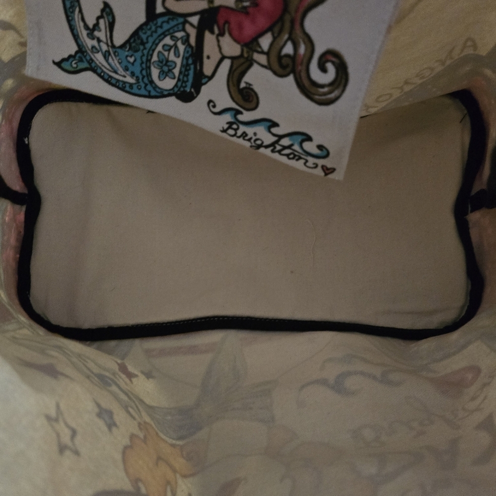 Brighton “Seas the Day” Canvas Tote Bag – Anchor Love Print - Picture 7 of 7